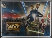 6j140 STAR WARS: THE CLONE WARS advance Argentinean 43x58 2008 Anakin Skywalker, Yoda, & Obi-Wan Kenobi!