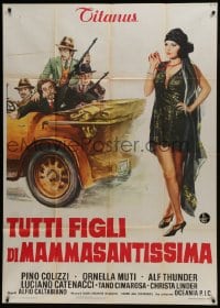 6j415 ITALIAN GRAFFITI Italian 1p 1973 Italian spoof comedy about the Roaring Twenties, great art!