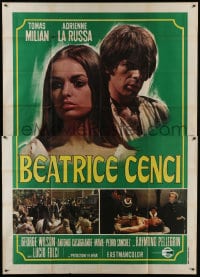 6j265 CONSPIRACY OF TORTURE Italian 2p 1973 Lucio Fulci, daughter wants to kill her father!