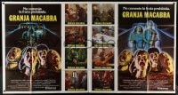 6j026 MOTEL HELL int'l Spanish language 1-stop poster 1980 horror art of victims planted in ground!