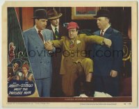 6m002 ABBOTT & COSTELLO MEET THE INVISIBLE MAN LC #3 1951 Bud & William Frawley restrain Lou!