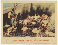6m044 ATLANTIS THE LOST CONTINENT LC #3 1961 young fisherman in the Ordeal of Fire and Water!