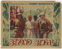 6m064 BEYOND BENGAL LC 1934 Harry Schenck's Jungle Thriller of the Ages, cool safari image!