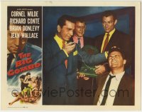 6m068 BIG COMBO LC 1955 Lee Van Cleef, Holliman w/ Richard Conte torturing Cornel Wilde, film noir!