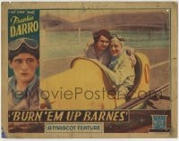 6m104 BURN 'EM UP BARNES LC 1934 Jack Mulhall, Lane, Frankie Darro, ultra rare feature version!