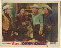 6m120 CANYON RAIDERS LC #1 1951 Whip Wilson & Jim Bannon are held at gunpoint by two bad guys!