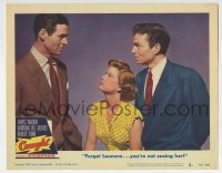 6m140 CAUGHT LC #2 1949 James Mason in his 1st U.S. film with Barbara Bel Geddes & Robert Ryan