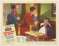 6m144 CHAMPAGNE FOR CAESAR LC #2 1950 Byron Foulger & Barbara Britton w/ medicine for Ronald Colman!