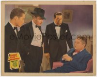 6m152 CHARLIE CHAN ON BROADWAY LC 1937 Warner Oland, Keye Luke & Huber w/ sitting J. Edward Bromberg