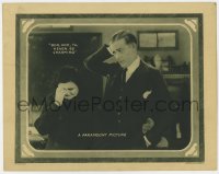 6m153 CHARM SCHOOL LC 1921 Wallace Reid watches woman cry because she'll never be charming!