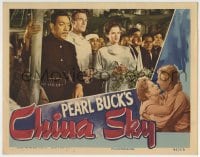 6m159 CHINA SKY LC 1945 Chinese Anthony Quinn with Randolph Scott & Ruth Warrick, Pearl S. Buck!