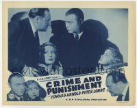 6m202 CRIME & PUNISHMENT LC R1940s Josef von Sternberg, Peter Lorre, Marian Marsh, Dostoyevsky!