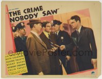 6m204 CRIME NOBODY SAW LC 1937 Lew Ayres is a writer who must solve a murder mystery!