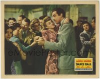 6m222 DANCE HALL LC 1941 great close up of June Storey & Cesar Romero dancing at party!