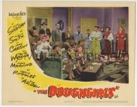 6m302 DOUGHGIRLS LC 1944 Ann Sheridan & others watching female soldiers all holding babies!