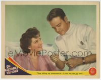 6m310 DR. KILDARE'S VICTORY LC 1941 Ann Ayars wants to give doctor Lew Ayres a temperature!