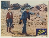 6m338 ELECTRIC HORSEMAN LC #7 1979 Jane Fonda with Robert Redford carrying camera in the desert!