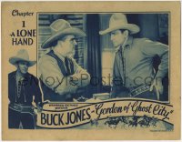 6m426 GORDON OF GHOST CITY chapter 1 LC 1933 cowboy Buck Jones, William Desmond, A Lone Hand!