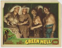 6m434 GREEN HELL LC #3 R1947 Douglas Fairbanks Jr. & others in the jungle, directed by James Whale!