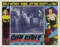 6m437 GUN GIRLS LC 1957 sexy bad girls without shame defying society and law on the loose!