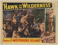 6m450 HAWK OF THE WILDERNESS chapter 1 LC 1938 Mysterious Island, Bruce Bennett in border as Brix!