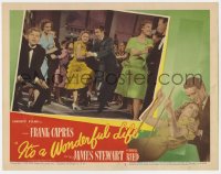 6m517 IT'S A WONDERFUL LIFE LC #3 1946 James Stewart & Donna Reed dancing at party, Frank Capra!