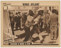 6m537 JUNIOR G-MEN OF THE AIR chapter 1 LC 1942 Dead End Kids & Little Tough Guys, Wings Aflame!