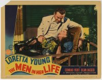 6m647 MEN IN HER LIFE LC 1941 pretty Loretta Young gets married to forget ballet, but she can't!