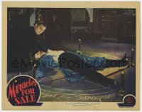 6m654 MIRACLES FOR SALE LC 1939 Tod Browning, Robert Young finds murdered man laying on pentagram!
