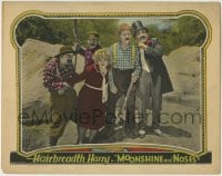 6m660 MOONSHINE & NOSES LC 1927 Earl McCarthy as Hairbreadth Harry, from the cartoon strip, rare!