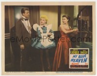 6m672 MY BLUE HEAVEN LC #6 1950 Betty Grable, Dan Dailey, Mitzi Gaynor in her 1st real role!