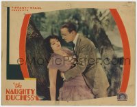 6m682 NAUGHTY DUCHESS LC 1928 Eve Southern pretends to be duke H.B. Warner's wife & he plays along!
