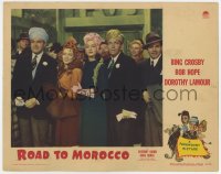 6m768 ROAD TO MOROCCO LC 1942 Bob Hope, Bing Crosby & Dorothy Lamour all wearing turbans!