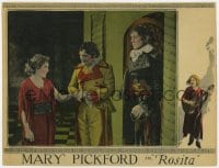 6m775 ROSITA LC 1923 king loves street singer Mary Pickford, but she loves someone else, Lubitsch!