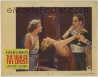 6m819 SIGN OF THE CROSS LC #2 R1944 c/u of Elisa Landi with Fredric March & Claudette Colbert!