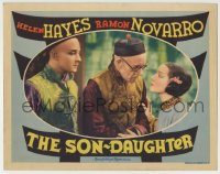 6m836 SON-DAUGHTER LC 1932 Lewis Stone, Helen Hayes & Ramon Novarro, all in yellowface makeup!