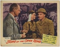 6m838 SONG OF THE OPEN ROAD LC 1944 explorers Edgar Bergen & Charlie McCarthy with Reginald Denny!