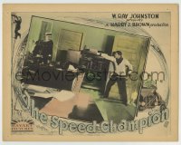 6m847 SPEED CHAMPION LC 1925 Billy Sullivan bursts in on bad guy escaping, great border art!