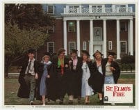 6m854 ST. ELMO'S FIRE LC #8 1985 Rob Lowe, Demi Moore, Emilio Estevez, Ally Sheedy, Judd Nelson