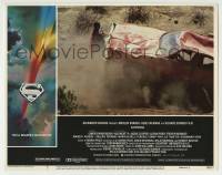 6m873 SUPERMAN LC #5 1978 special effects scene of superhero Christopher Reeve lifting a car!
