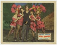 6m917 TICKET TO TOMAHAWK LC #4 1950 Dan Dailey with sexy unbilled Marilyn Monroe & showgirls!