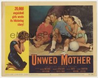6m944 UNWED MOTHER LC #2 1958 20,000 anguished girls wrote this blistering story of teen pregnancy!