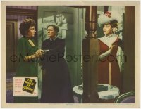 6m955 WALLS OF JERICHO LC #5 1948 Marjorie Rambeau stops Ann Dvorak from shooting Linda Darnell!