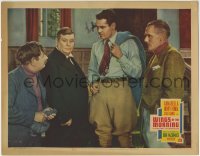 6m980 WINGS OF THE MORNING LC 1937 smoking Henry Fonda talks with three other men!