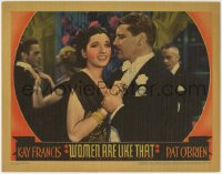 6m985 WOMEN ARE LIKE THAT LC 1938 c/u of sexy Kay Francis & Ralph Forbes dancing at nightclub!