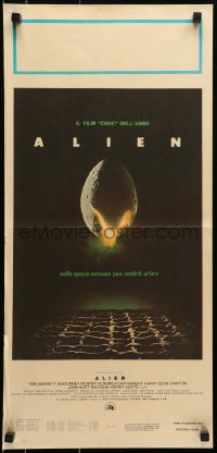 6p458 ALIEN Italian locandina 1979 Ridley Scott outer space sci-fi classic, hatching egg image!