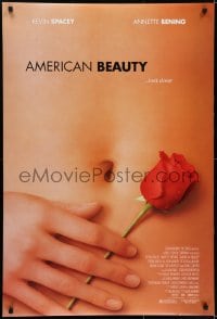 6r030 AMERICAN BEAUTY DS 1sh 1999 Sam Mendes Academy Award winner, sexy close up image!