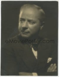 6s082 HERBERT BRENON signed deluxe 9.25x12.25 still 1920s the director by Ruth Harriet Louise!