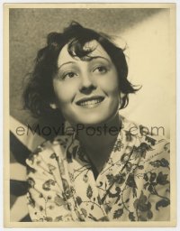 6s085 LUISE RAINER signed deluxe 10x13 still 1930s MGM studio portrait by Clarence Sinclair Bull!