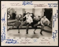 6s669 1940'S RADIO HOUR signed 8x10 REPRO still 1979 by TWELVE different performers from the show!